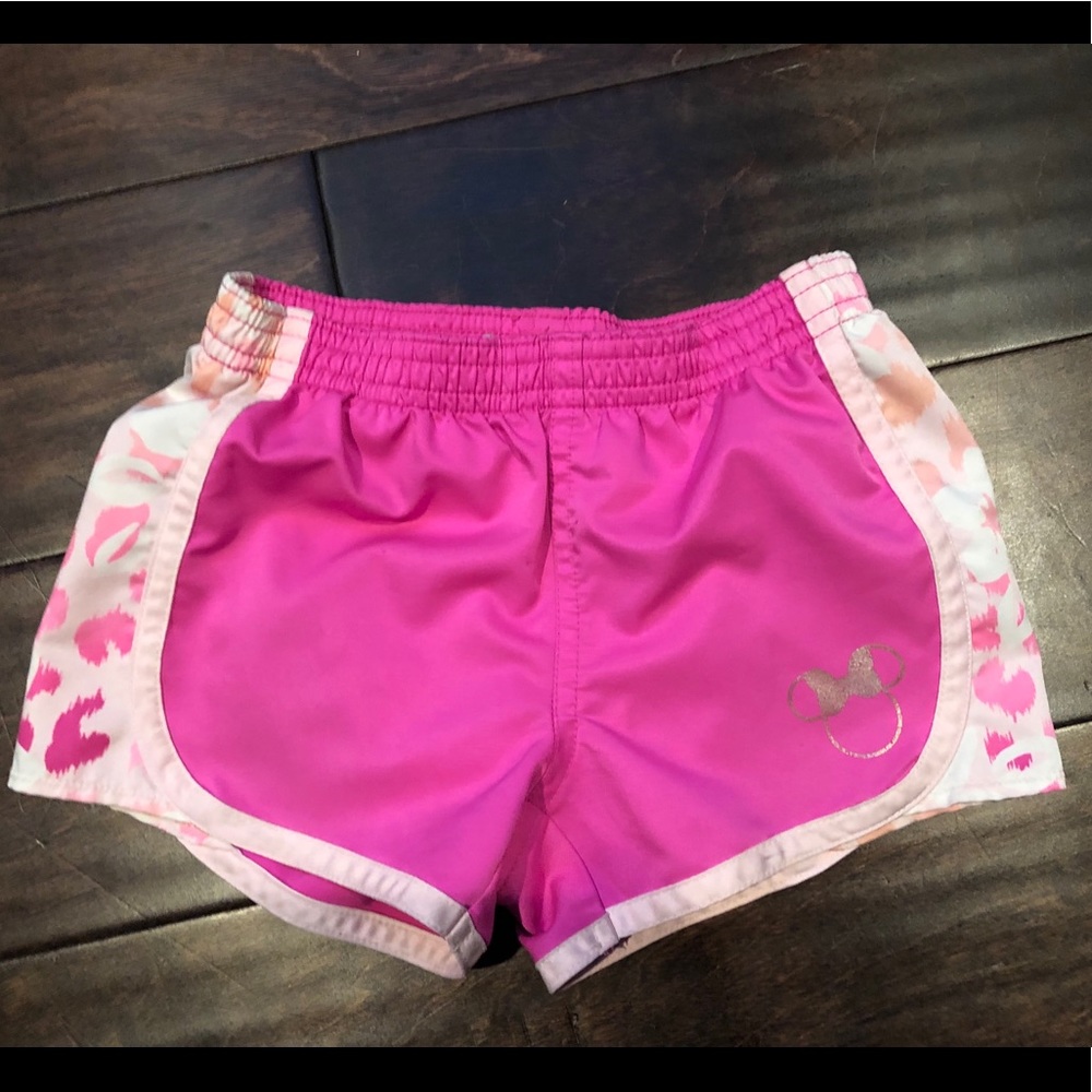 Girls Cute Pink Disney Shorts